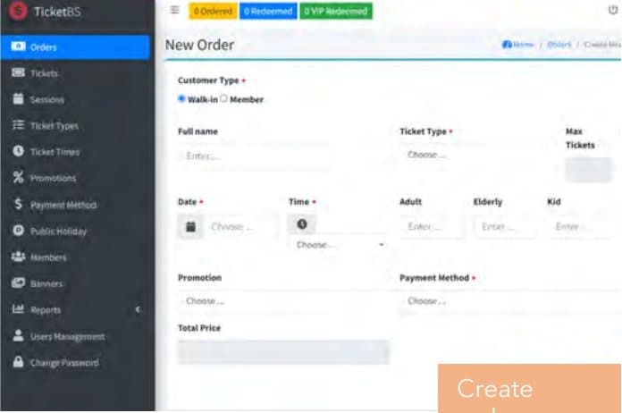 GO-Museum ticketing screen 2