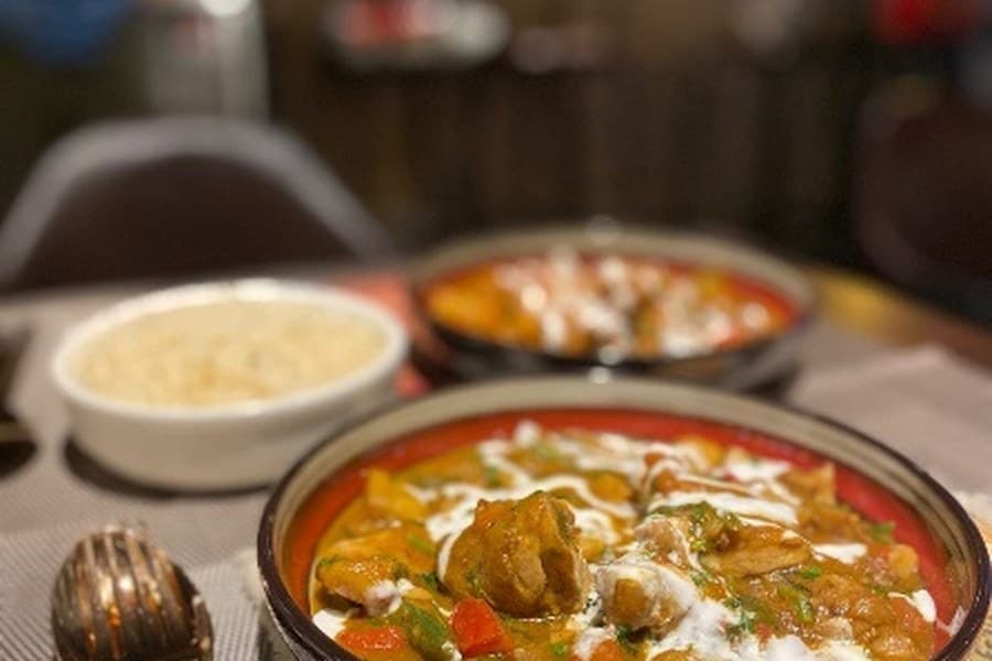 Curry with rice